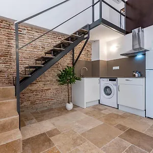 Atico Duplex Con Barbacoa Y Terraza En Barri Port Maritim Apartment